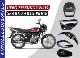 Wiring diagrams interior car body parts names wiring. Hero Splendor Plus Spare Parts Price List In India 2021 Wheelsupdates Com