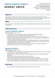 Just download our free engineer resume sample and 1. Equipment Engineer Resume Samples Qwikresume
