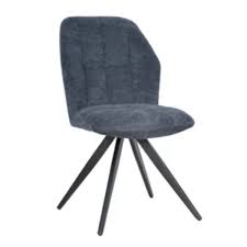 CHAISE FIXE CARLY PIEDS NOIR BLISS 90