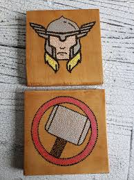 If you've cross stitched before, you likely already know what to look for in a pattern. A Lot Of You Asked Me To Paint Thor So Here S Thor And His Hammer Marvel