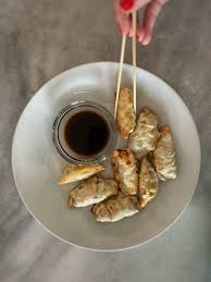 Chef one foods tells us how to cook frozen dumplings from the comfort of your home. How To Make Frozen Dumplings Potstickers In The Air Fryer Christina All Day