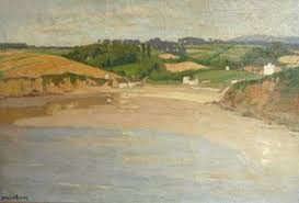 Louis Marie Desire Lucas 1869 1948 La Plage Du Ris Douarnenez Hst Douarnenez Peinture Bretonne Peintures Impressionnistes