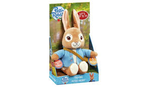 Buy Beatrix Potter Peter Rabbit Talking Peter Soft Toy Gifts For Babies Argos