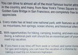 Why do you want to work at this company? Which Selection Best Provides Evidence To Support The Central Idea That Taking A Road Trip Can Be A Brainly Com