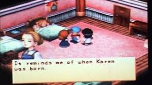 B l o g s p o t. Harvest Moon Back To Nature Karen Has A Baby Youtube