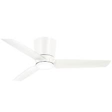 This is for changing the bulb after the fan/light have been running for a long while and the bulb has burned out. 48 3 Blade Led Ceiling Fan In A Flat White Finish With Flat White Blades And A Etched White Lens Ceiling Fan Flush Mount Ceiling Fan Led Flush Mount