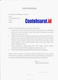 Surat pernyataan tidak menerima beasiswa dari sumber lain nomor 2. Contoh Surat Pernyataan Berkelakuan Baik Contoh Surat