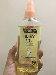 Baby oil won't just make the skin on a baby soft, but it will do the same to the face of an adult. Product Review Palmer S Baby Oil Rattle Babble Battle