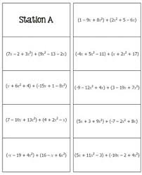 With this guarantee feel comfortable to message us or chat with our online agents who are available 24hours a day and 7 days a week be it on a weekend or on a holiday. Polynomial Operations Math Lib By All Things Algebra Tpt