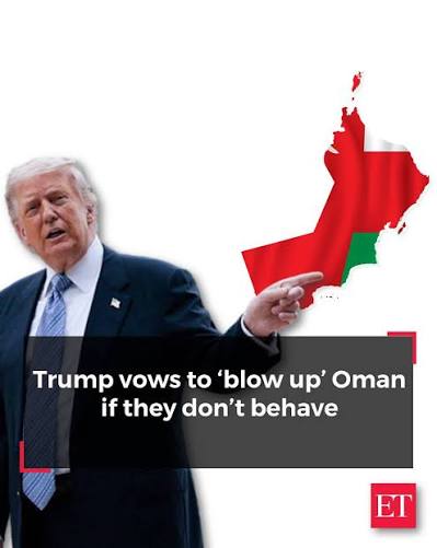 Fiery words from the White House