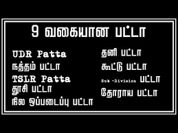 What Is Patta And Chitta Adangal In Tamil Udr Patta க ர ம நத தம க ட ட பட ட Tslr Part Iii Youtube Iii Legal Advice Lettering