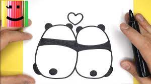 Ma compilation de 10 dessins faciles et rapides à faire ! Astuce De Dessin Facile Viens Apprendre A Dessiner Deux Pandas Amoureux Tutodessin Youtube