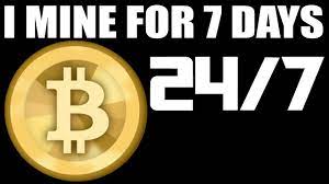The market value of bitcoin can and does change frequently. 7 Day 24 Hr Bitcoin Mining Experiment See How Much Money I Made Youtube