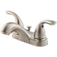 Technically, pfister bathroom faucets are not much different from other bathroom faucets in general. Pfister G143 610k Pfirst Two Handle Lavatory Faucet 38877548684 Ebay