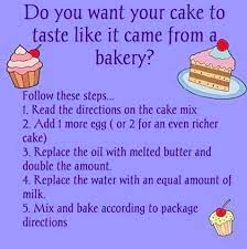 How To Make A Cake Taste Like A Bakery Cake Cake Tasting Bakery Cakes Cake Mix Recipes