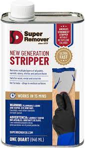 Removing paint from plastic is a careful process, without proper guidance, paint remover may melt your plastic surface, create discolouration, and leave you in bigger trouble than before. Paint Stripper Quart 32oz Super Remover New Generation Removes All Type Of Paints Amazon Com