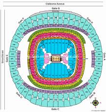 methodical new orlean superdome seating chart superdome