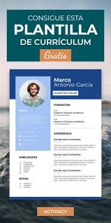 Consigue ventaja frente al resto de los. 8 Ideas De Formacion Online Crear Un Curriculum El Mejor Curriculum Vitae Hacer Curriculum