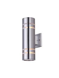 Canarm Iol256bn 1 Light Brushed Nickel In 2021 Glass Diffuser Outdoor Wall Lighting Exterior Light Fixtures