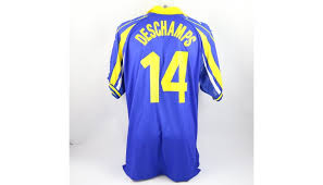 Deschamps répond à la presse en italien. Deschamps Juventus Match Shirt Champions League 1998 99 Charitystars