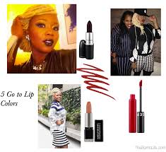 beauty my 5 go to lip colors