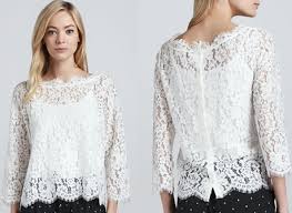 2019 Yazlik Dantelli Bluz Modelleri Ve Kombinleri Dantel Bluzlar Bluz Modelleri Bluz