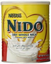 انواع الحليب المجفف في المولات العربية