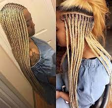 Pin By Montoya Rawls On Screenshots African Braids Hairstyles Blonde Braids Braided Hairstyles