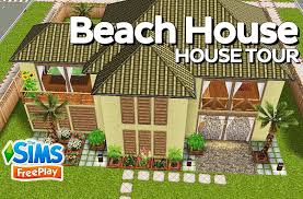 The Sims Freeplay Beach House Original Design Youtube House Layout Design Sims Freeplay Houses Sims House