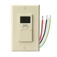 Wall Switch Timers Wiring Devices Light Controls The Home Depot