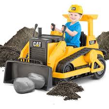 Kid Trax Cat Bulldozer Target Australia Cat Bulldozer Kids Ride On Ride On Toys