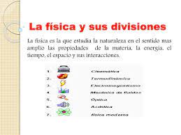 La astrofísica, que también sirve para entender cómo funciona el universo. Ppt La Fisica Y Sus Divisiones Powerpoint Presentation Free Download Id 2350178