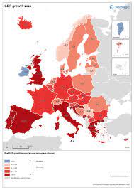 Western Europe Region Map Contraction Of National Economies In Western Europe, 2020 | Nordregio