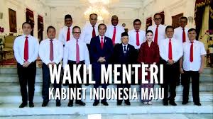 Dalam hitungan bulan, kabinet yang lama akan berganti dengan kabinet yang baru. Ini Daftar Lengkap Dan Profil 12 Wakil Menteri Kabinet Indonesia Maju Youtube