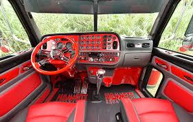 Custom Painted Peterbilt Truck Interior Custom Big Rig Peterbilt