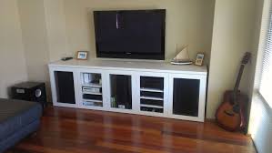 Kitchen cabinet design can go far beyond plain, old look of cabinets from the '80s and '90s you may be used to seeing. Bespoke Av Cabinet Ikea Hackers