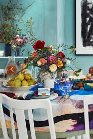 Festive candle arrangement as dining table centerpiece. 35 Fall Flower Arrangements Ideas For Fall Table Centerpieces