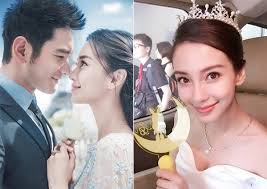 Angelababy's wedding band cost around $1.5 million. Jack Ma To Act As Witness At Angelababy And Huang Xiao Ming S Wedding Report Women Entertainment News Asiaone