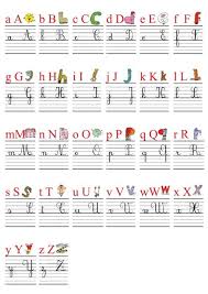 Une Frise Alphabetique 26 Affiches A4 Pour La Classe Avec L Alphabet Des Alphas Et Les 4 Graphies Des Alphabet A Imprimer Majuscule Cursive Ecrire En Cursive