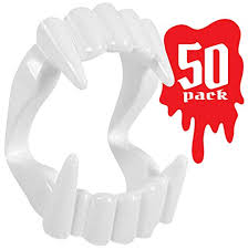 Explore a wide range of the best vampire fangs on besides good quality brands, you'll also find plenty of discounts when you shop for vampire fangs. Kangaroo Toy Vampire Fangs For Kids 50 Pack Toy Fangs For Kids White Plastic Buy Online In Faroe Islands At Faroe Desertcart Com Productid 122215792