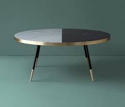 31 w green marble coffee table inset solid marble stone modern iron framework. Band Marble Coffee Table Architonic