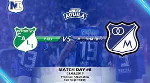 After a thorough analysis of stats, recent form and h2h through betclan's algorithm, as well as, tipsters advice for the match deportivo cali vs millonarios this is our prediction: Match Preview Deportivo Cali Millonarios Millonarios International