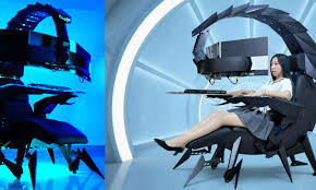 (monitors are not included) easy to mount with monitors with vesa mounting configurations 75 x 75, 100 x 100. Scorpion Gaming Chair Cluvens Imperator Iw Sk Workstation Esports