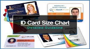 Find standard id card size. Id Card Size Chart Detailed Guideline For 2021 Updated