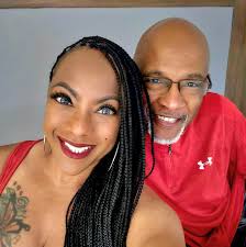 Four years of marriage today but 24 years together. Happy anniversary to my  best friend and love of my life...Mr. Sheldon Lyne 💕🍾🥂