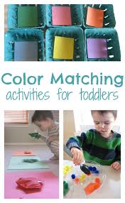 Color matching game for toddlers. Color Matching Activities For Toddlers No Time For Flash Cards