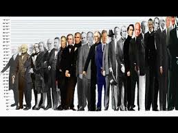 U S Presidents Height Comparison Shortest Vs Tallest Video With Music