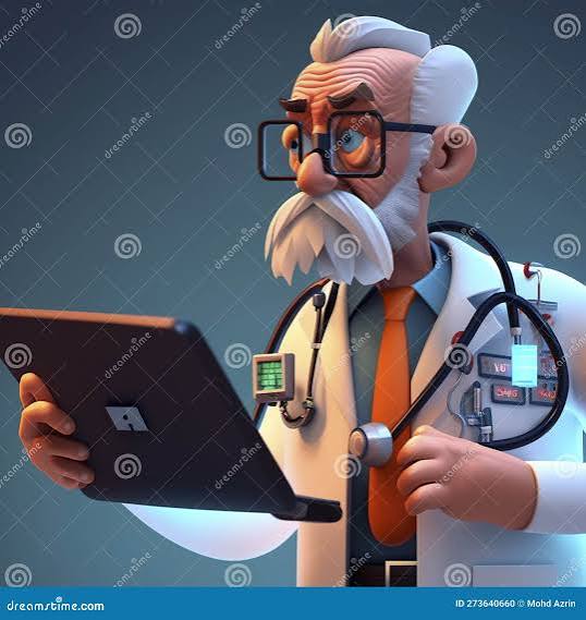 Ilustração De Um Médico Velho Com Um Desenho Animado Arquivo3d Com Alta Qualidade De Hd Completo Ilustração Stock - Illustration of placa, prancheta: 273640660
