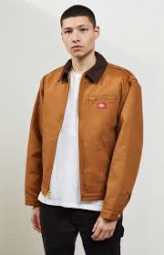 Vintage carhartt duck detroit distressed work blanket lined jacket medium. Very Goods Dickies Duck Blanket Lined Work Jacket Pacsun