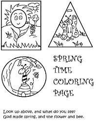 Do even more with sermons4kids plus! Spring Time Coloring Pages